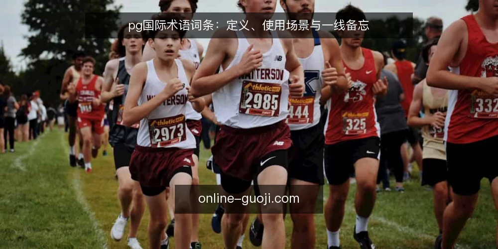 pg国际术语词条：定义、使用场景与一线备忘 — 信号观察：哪些术语值得留意 配图